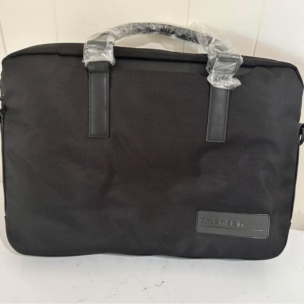 Calvin Klein Black Laptop Bag